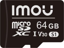 Imou Carte MicroSD  64 Go Haute Endurance - Stockage Optimisé Caméras Surveillance | 95 Mo/s