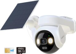 Imou 4G LTE Caméra Surveillance Solaire - Solution Totalement Autonome | 3K Ultra HD 360° Sans Installation