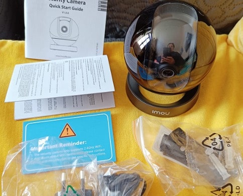 Imou Ranger Pro 2K (4MP) Caméra Surveillance WiFi Intérieure 360° BabyPhone Alarme et Audio Bidirectionnel photo review