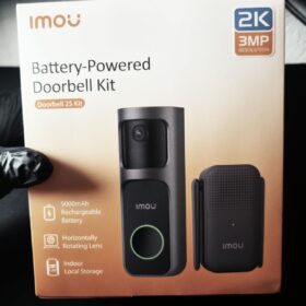 Imou DB2S Pro Video-Türklingel 2K – 180° Sicht, KI-Erkennung, Chime inkl. photo review