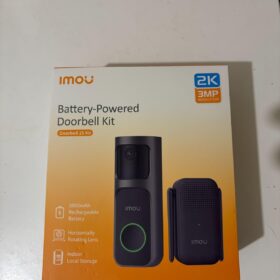 Imou DB2S Pro Video-Türklingel 2K – 180° Sicht, KI-Erkennung, Chime inkl. photo review